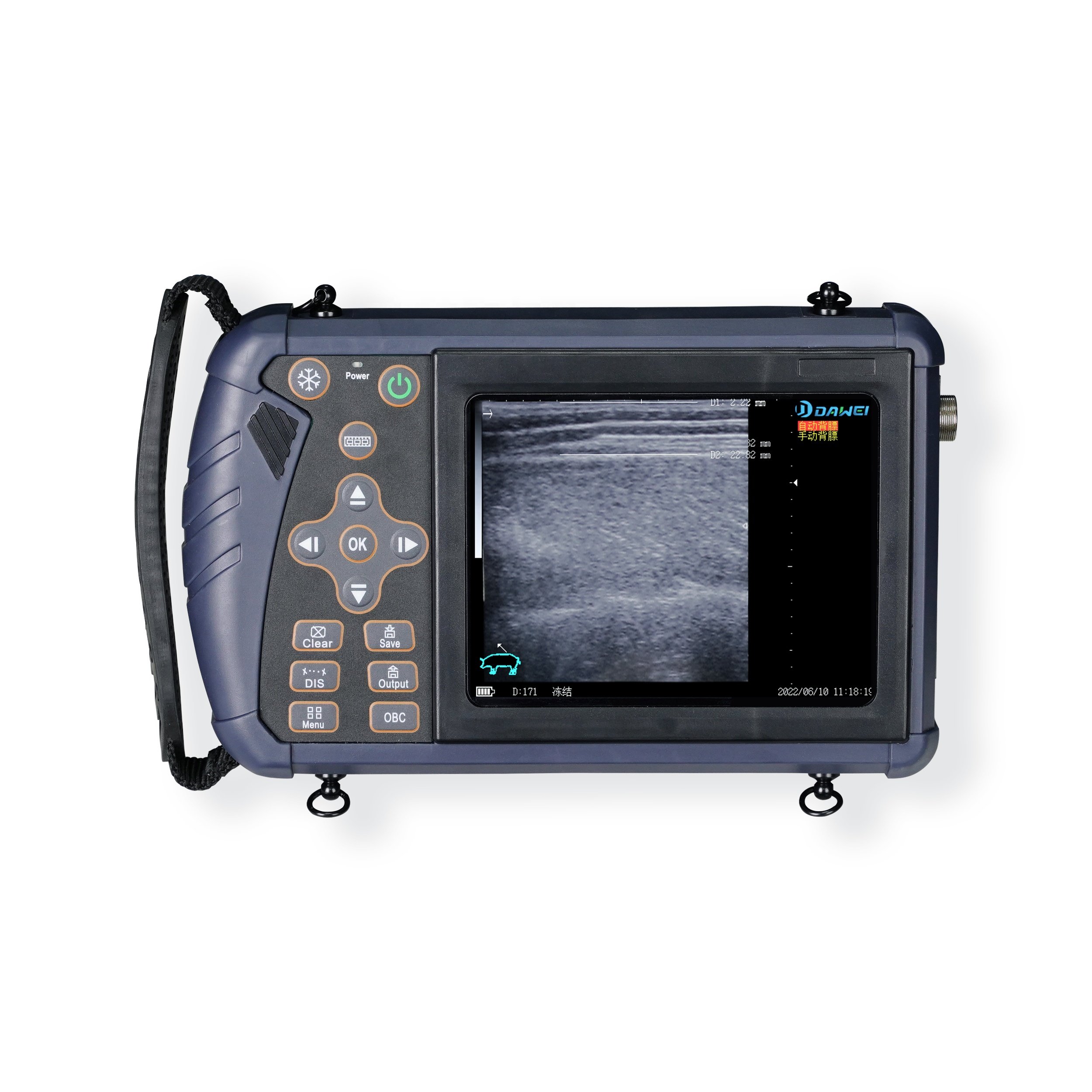 Dawei Veterinary Instrument S1 Handle Portable Lcd 5.6 Screen Digital B-Ultrasound Machine For Animals