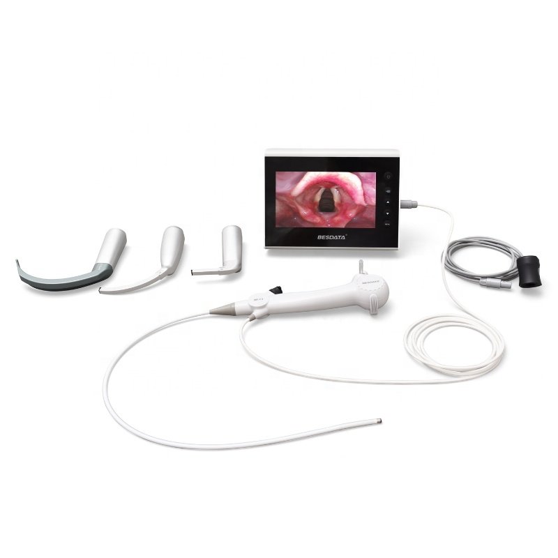 2022 China Besdata Medical Equipment Flexible Fiber Rhinolaryngoscope Nasopharyngolaryngoscope Price with USB Endoscope Camera