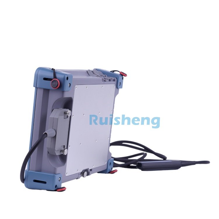 8 inch LED screen medical equipment portable handle digital B ultrasound machine for animals cattle dog veterinary equipment