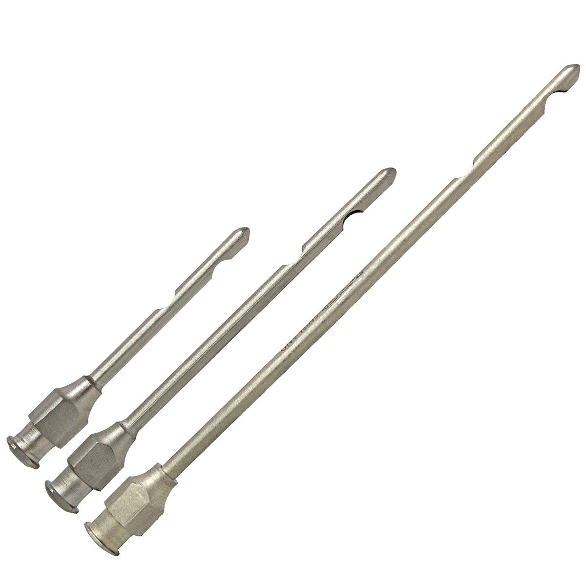 Teat Cow Teat Milking Needle 2 Eye 8.5 Cm Brass for Animal Veterinary Instruments High Quality MAHERSI