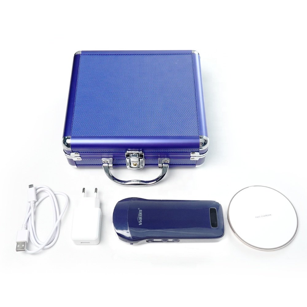 Viatom C10 Smartphone Ultrasound Price Wireless Charing Scanner Machine Linear/Convex/Cardiac 3-in 1 Probe Portable Ultrasound