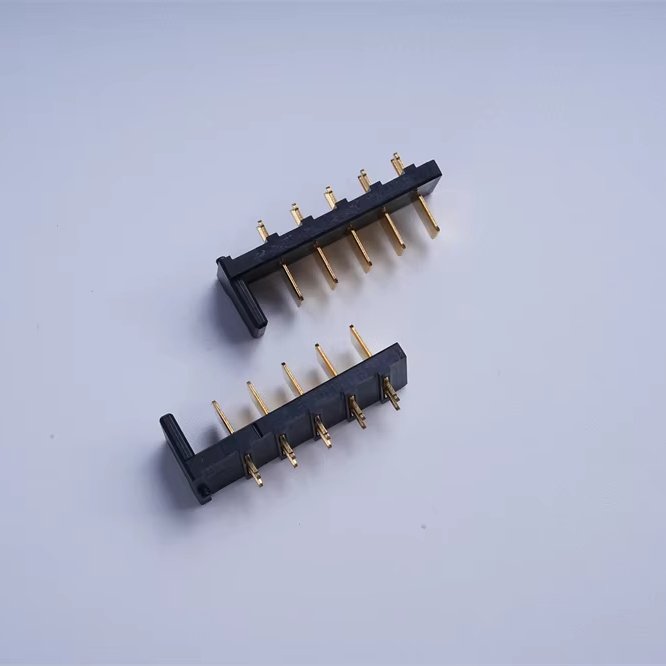 DGDTE 5.0mm Pitch Male Connector With Good Vibration Resistance Ultrasound Instrument Battery Connector