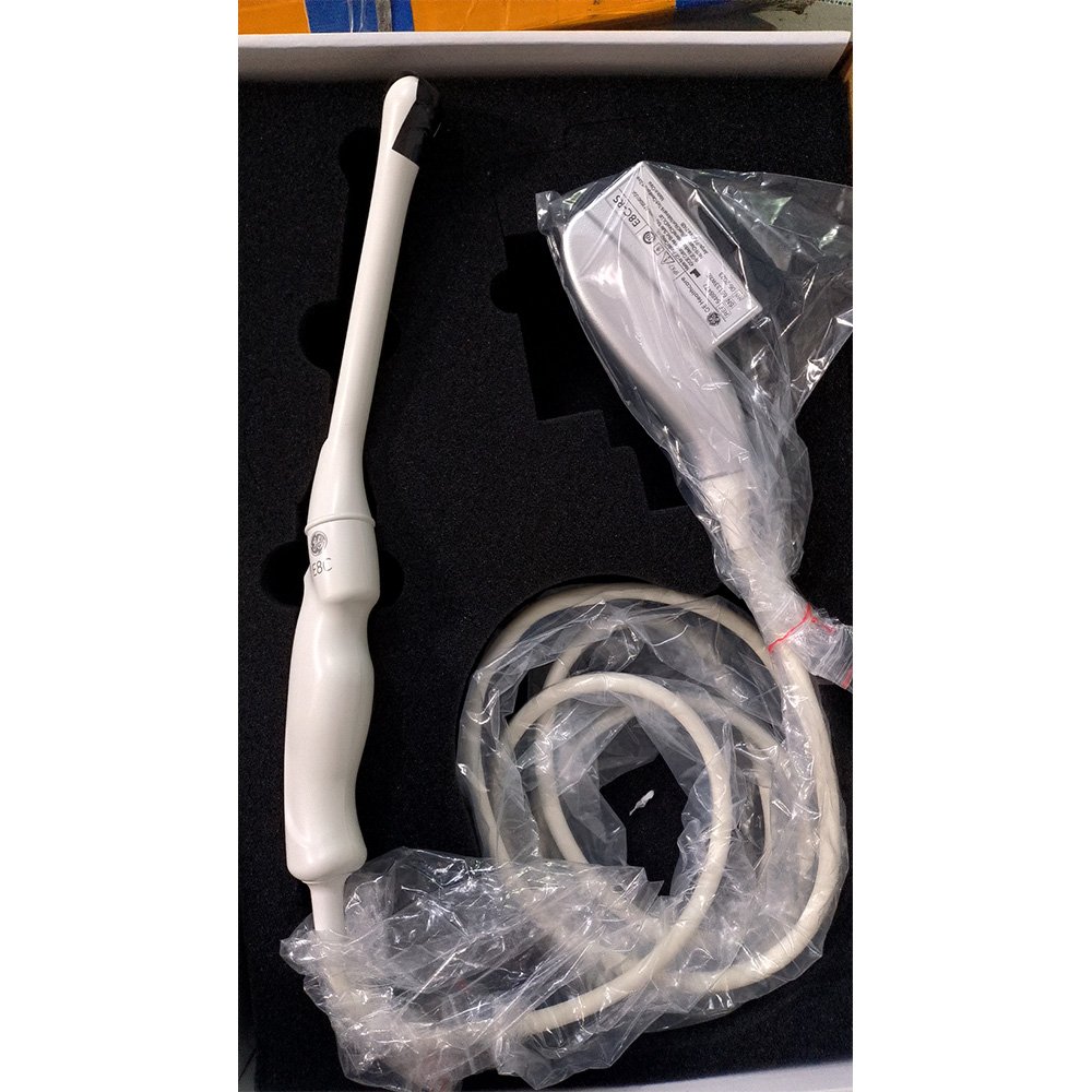 Genuine GE E8C-RS Intra-Cavity Probe Bent Array Microconvex Ultrasound Transducer New Logiq Voluson Veterinary Instrument