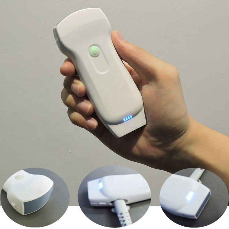3 in 1wireless double head ultrasound sonography 128 double head wireless ultrasound