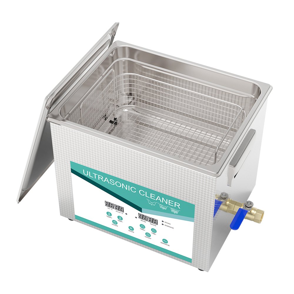 For medical surgical instruments tools ultrasonic ultrasound cleaning machine 10L digital with heater &drainage