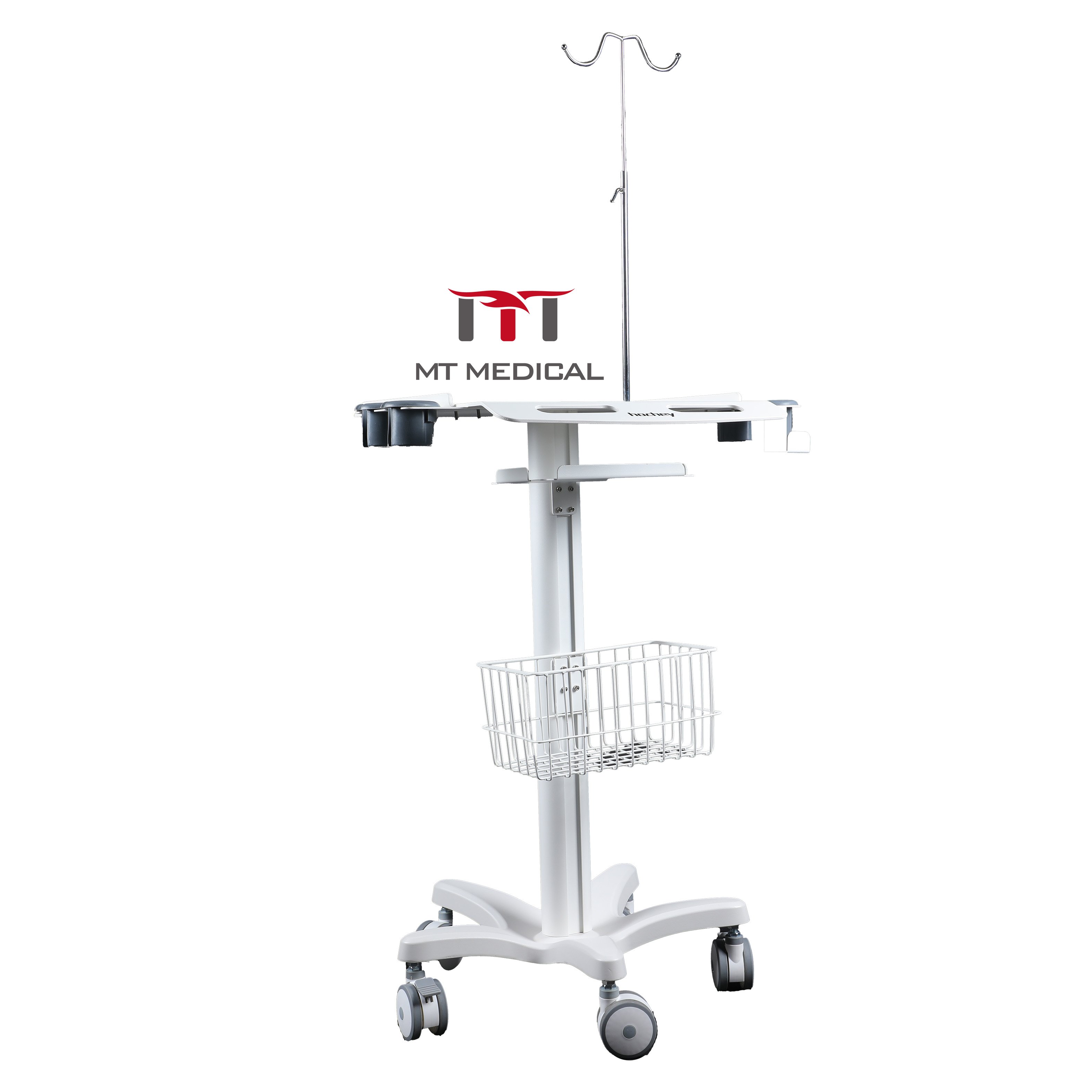MT MEDICAL Monitor Stand Stainless Steel Medical Instrument Patient Monitor Trolley For Hospital