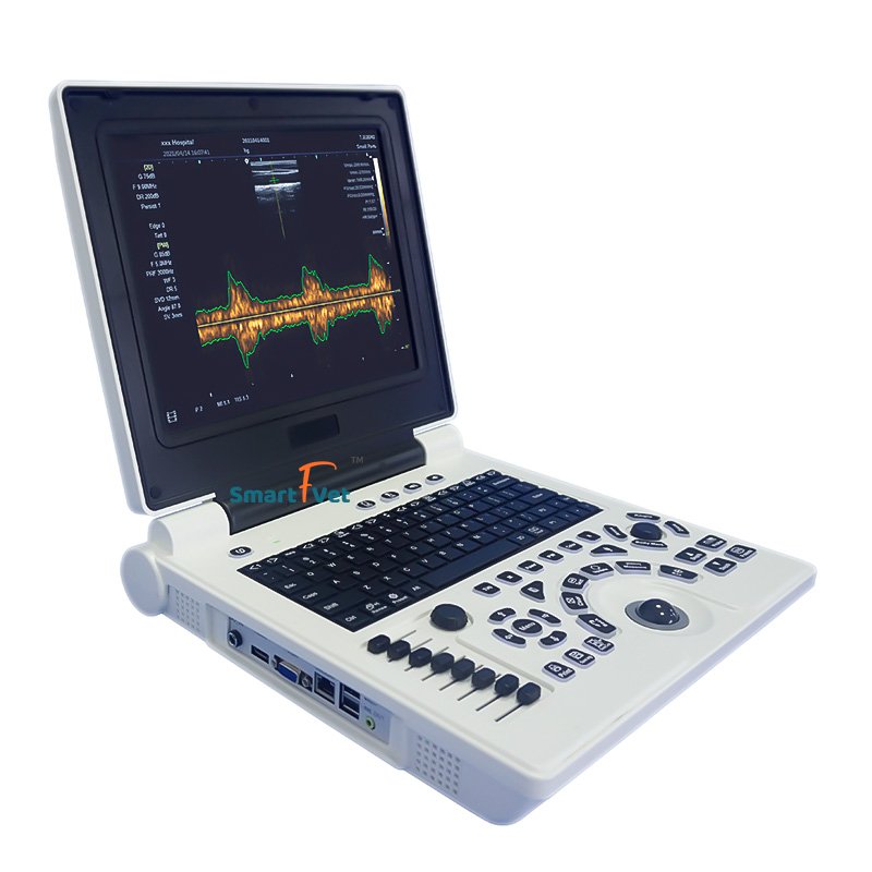 Veterinary Instrument Portable Full Digital Ultrasound Machine B/W Laptop Ultrasound Scanner
