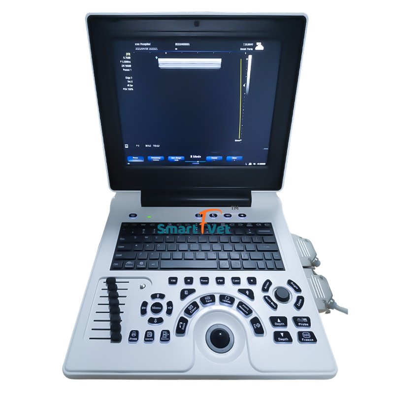Veterinary Instrument Portable Full Digital Ultrasound Machine B/W Laptop Ultrasound Scanner
