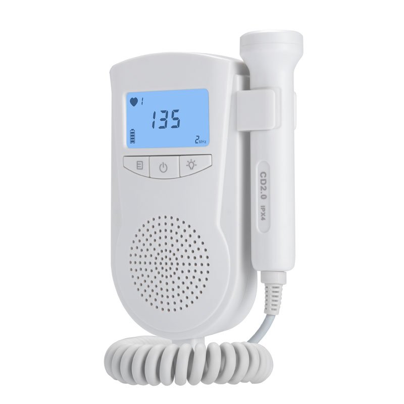 Home Care Pregnant Doppler Baby Heart Rate Monitor Pocket Doppler Ultrasound Fetal Doppler