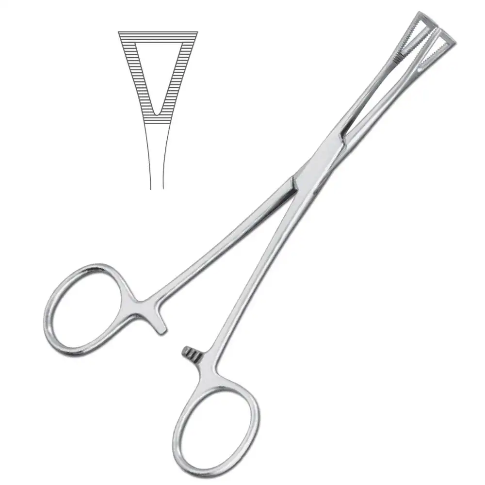 Piercing Pennington Forceps Slotted Stainless Steel Body Piercing Tools Dermal Skin Punch