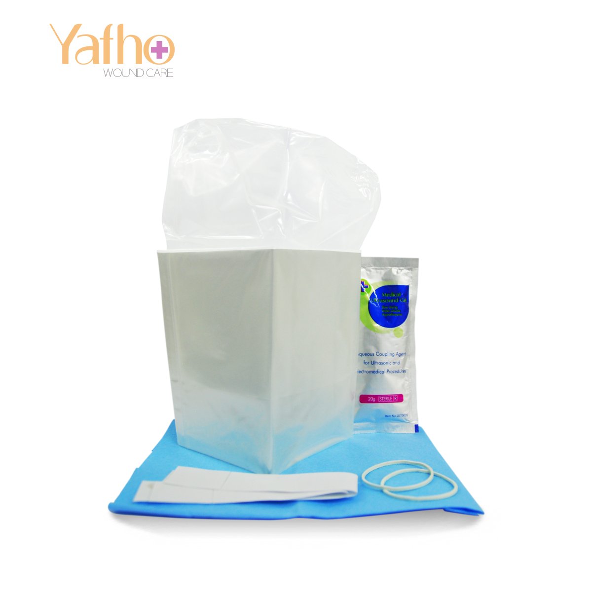 YAFHO Sterile Ultrasound Probe Cover Kit with gel