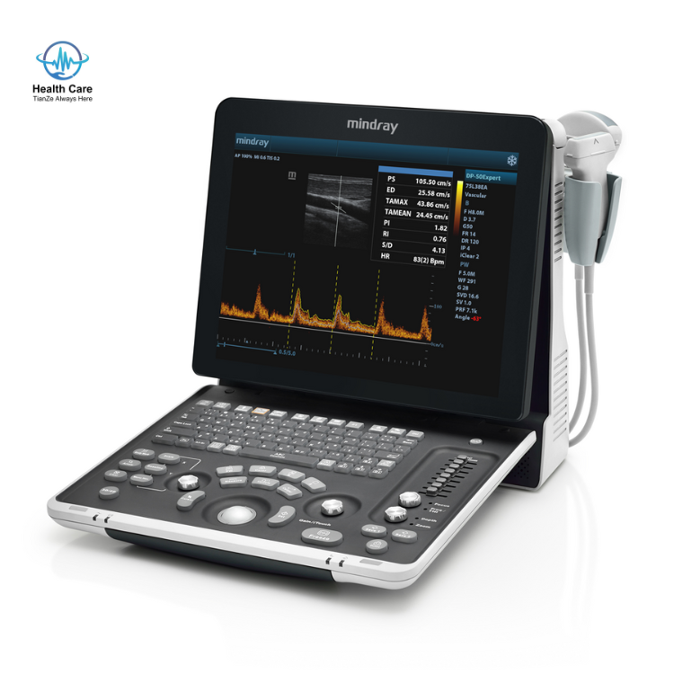 Mindray Color Doppler Vet Ultrasound DP 50 Mindray Veterinary Ultrasound Machine DP50 Vet Scanner