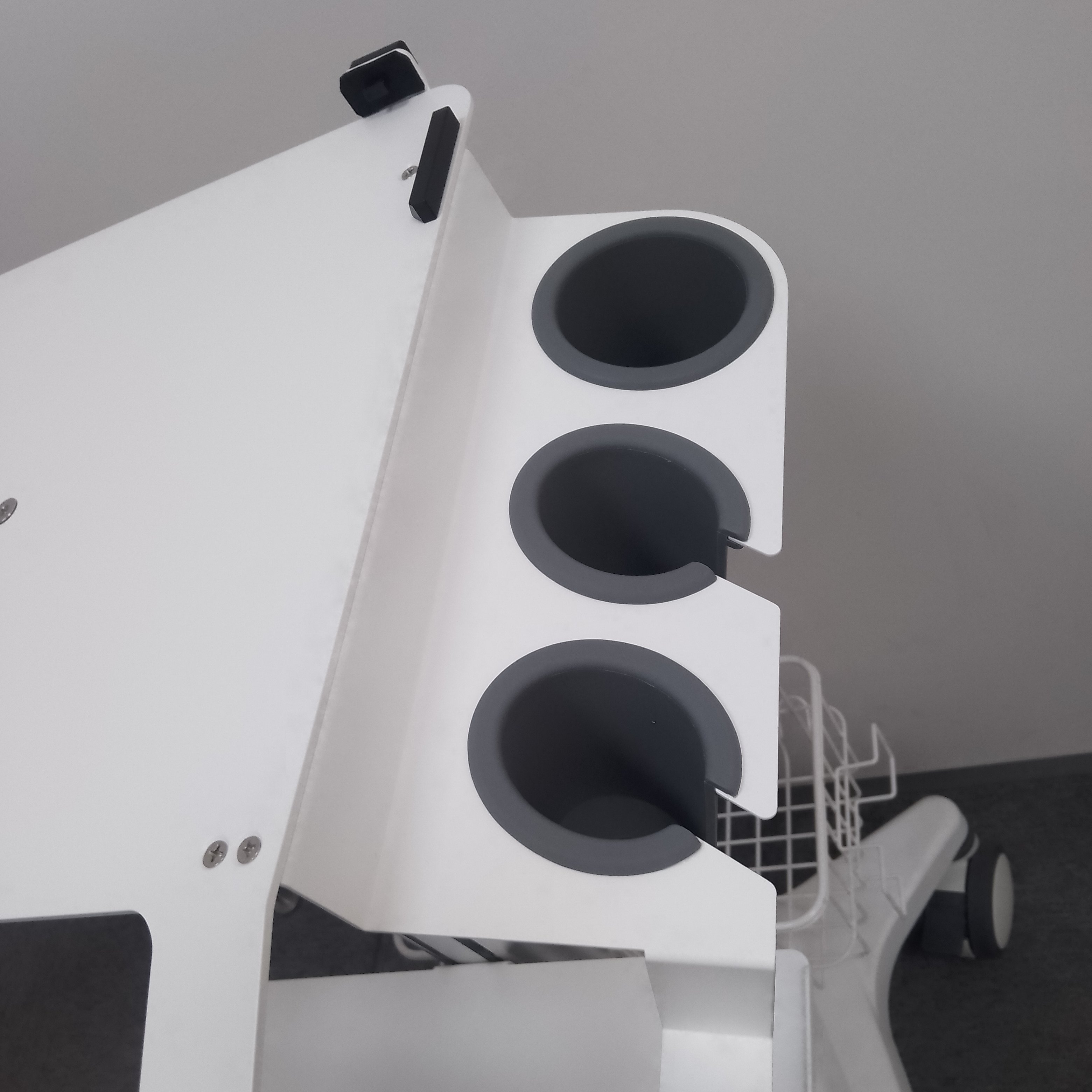 customized ultrasound cart roll stand for vinno ultrasound ultrasound probe holder made of silica gel