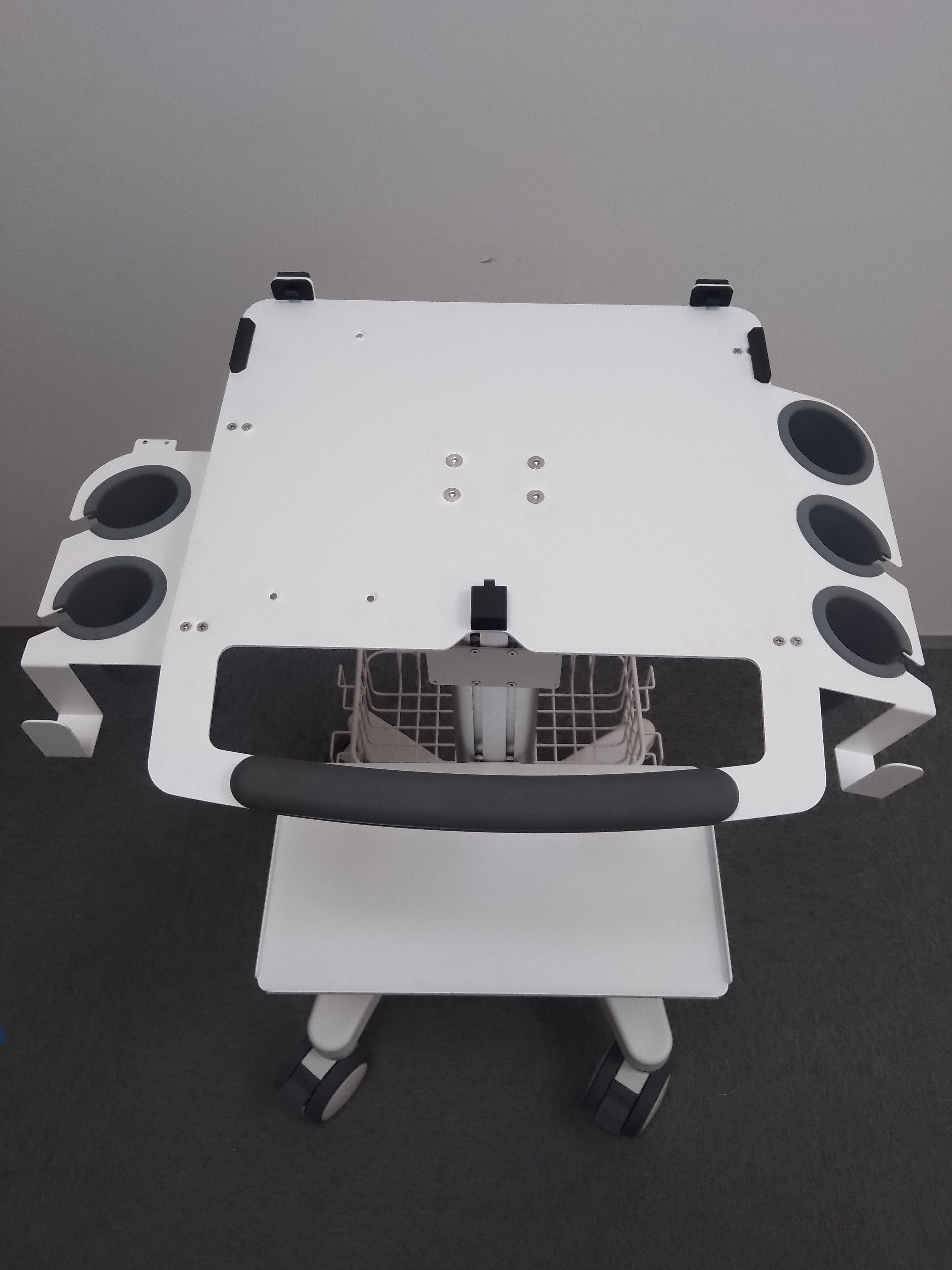 customized ultrasound cart roll stand for vinno ultrasound ultrasound probe holder made of silica gel