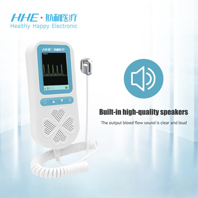 Portable Medical Veterinary Vascular Doppler with 9.0 MHz Probe