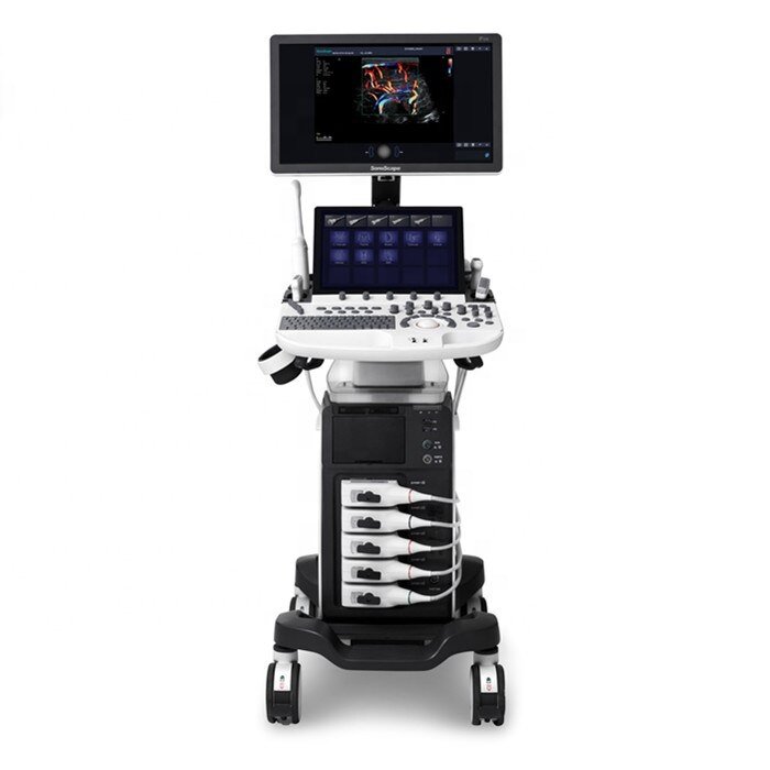 Sonoscape S50 P50 Diagnostic Ultrasound Machine 3D/4D Trolley for Medical Ultrasound Instruments