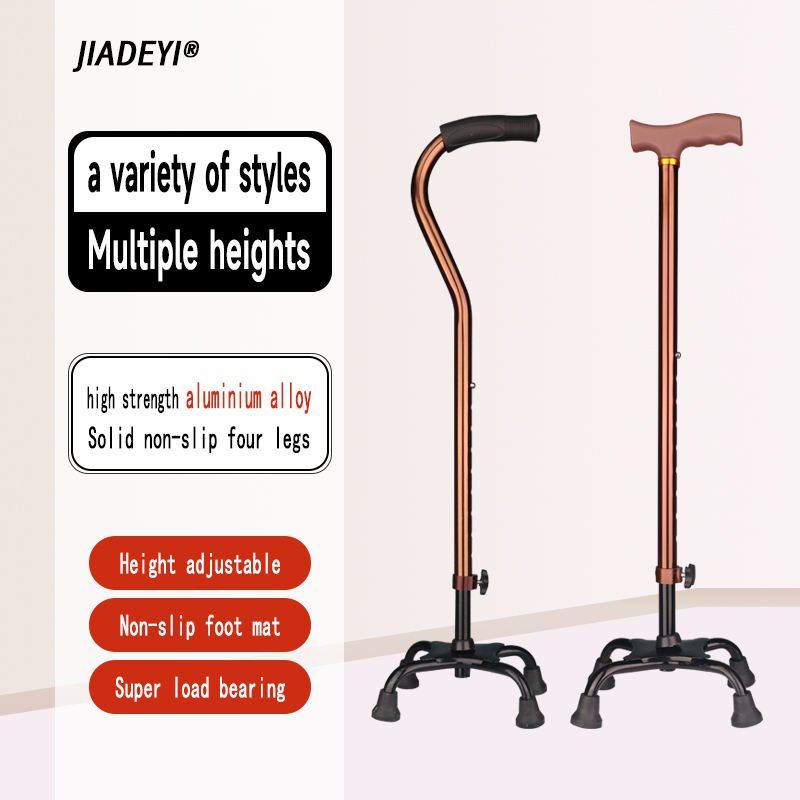 2024 Lightweight Aluminum Alloy Walking Stick Adjustable Walking Cane For The Elderly Walking Cane Stick For Seniors