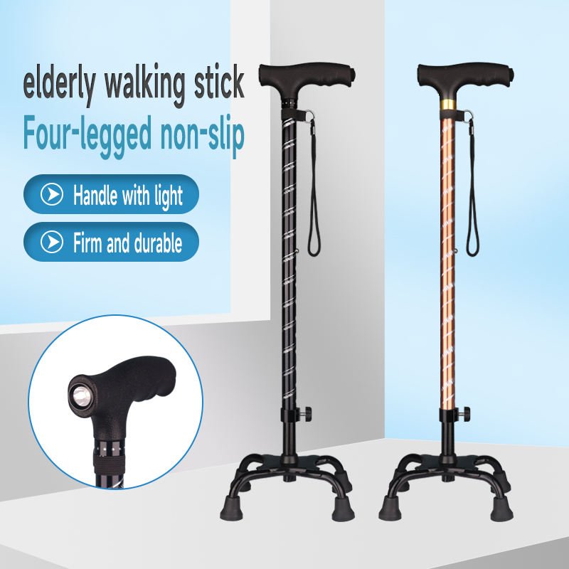2024 Lightweight Aluminum Alloy Walking Stick Adjustable Walking Cane For The Elderly Walking Cane Stick For Seniors