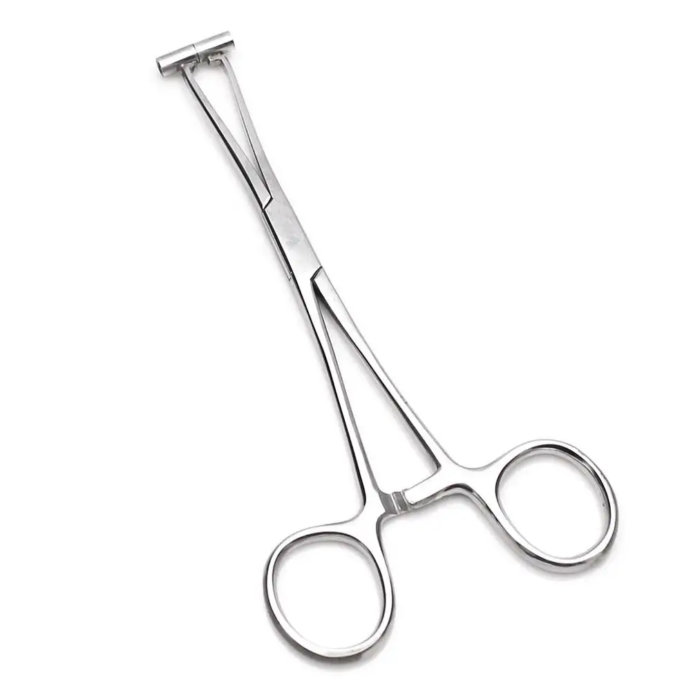 Body Piercing Tools Ear Lip Navel Nose Tongue Septum Stainless Steel Forceps Clamp For Lip Clamps Pliers