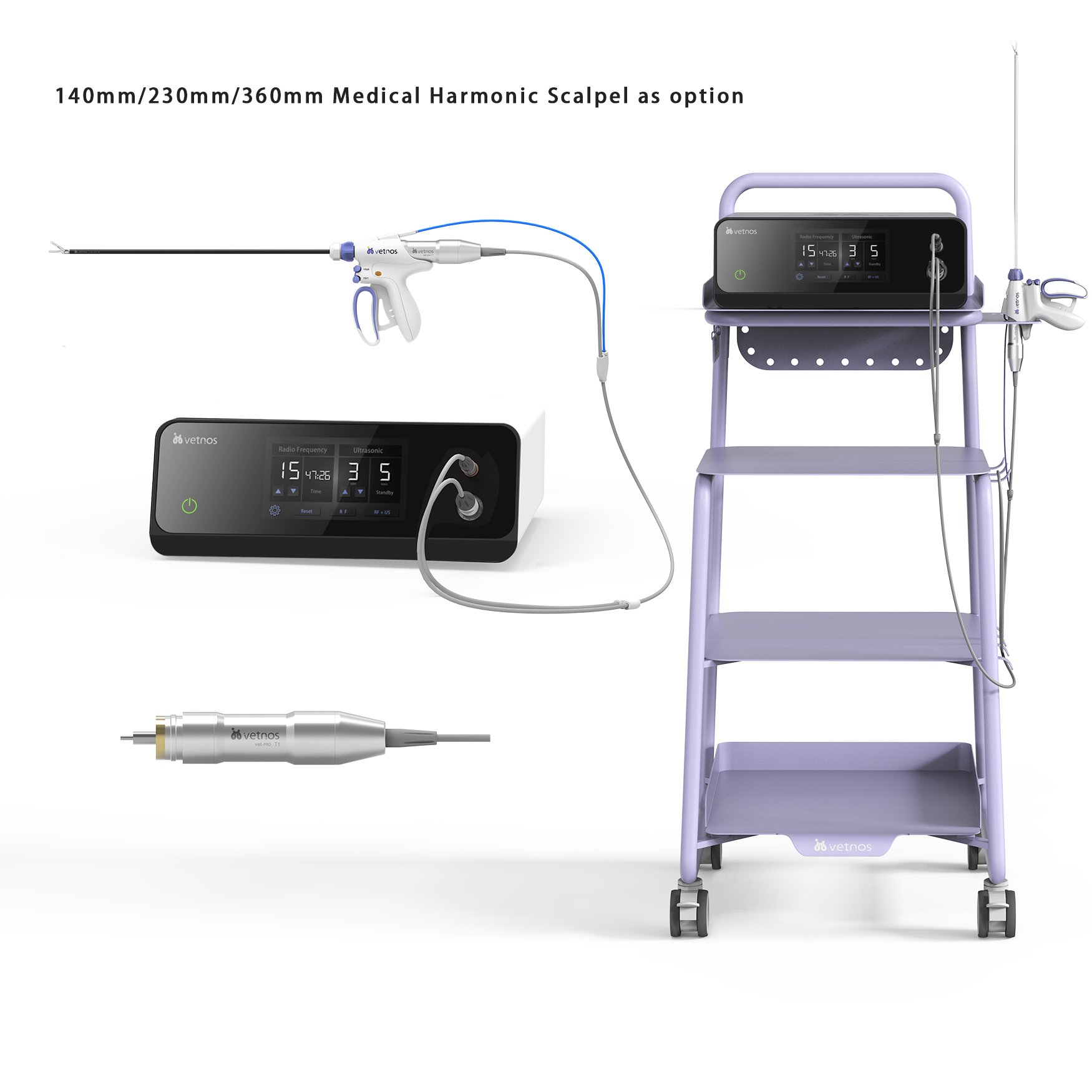 Surgery Ultrasonic Scalpel System Laparoscopy for Veterinary Use