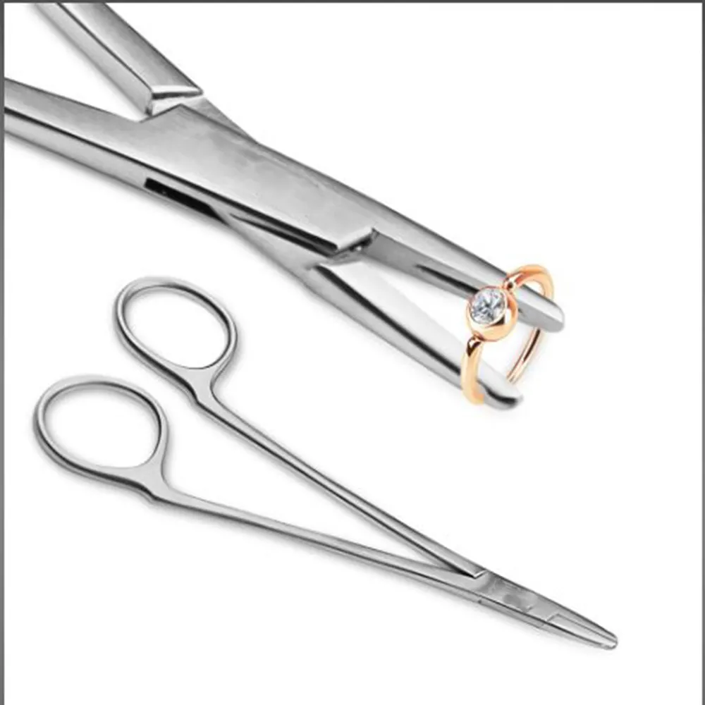 High quality body piercing Forceps for Stainless steel Multi Purpose Ring Closer and Ring Opener