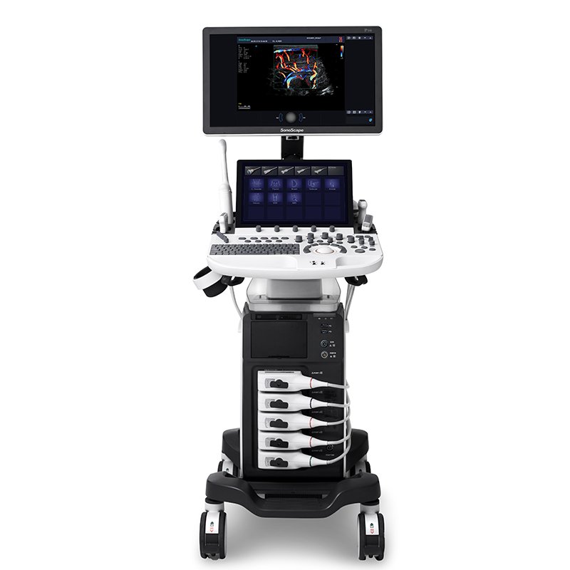 Sonoscape P40 Elite Medical Ultrasound Instruments 4d Digital Trolley Color Doppler Ultrasound Machine MSL