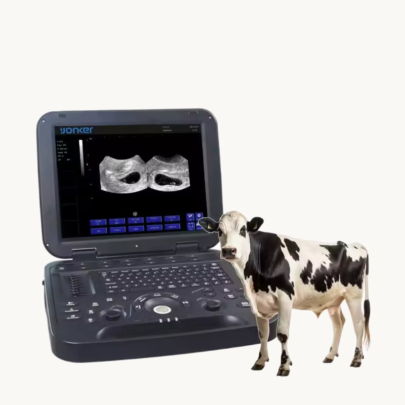 Fitin Medical pasture veterinary ultrasound doppler Large animals black and white scanner ultrasound machine