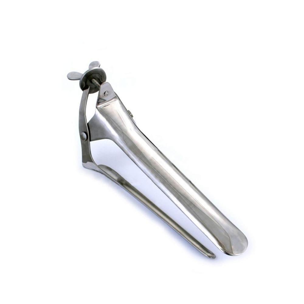 Polansky Vaginal Speculum For Mares Stainless Steel 3 Blades For Wide Exposure Veterinary Farmer Equipment mahersi