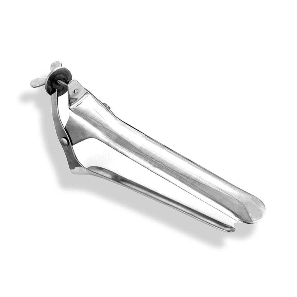 Polansky Vaginal Speculum For Mares Stainless Steel 3 Blades For Wide Exposure Veterinary Farmer Equipment mahersi