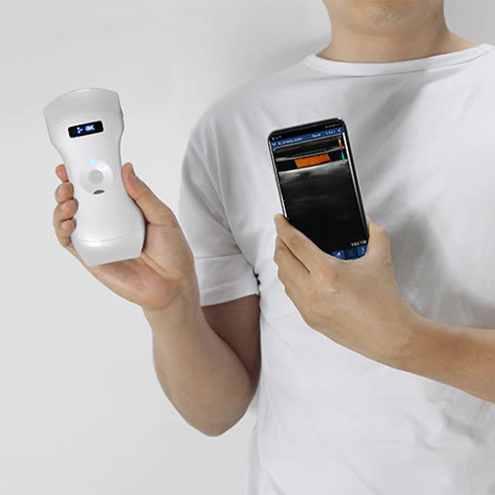 Wireless Medical Ultrasound Probe Portable and Convenient for Diagnostic Imaging MSLAA114