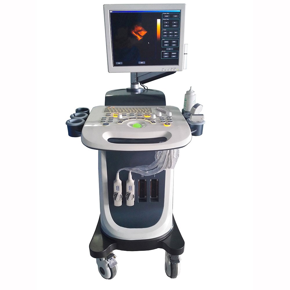 New design medical ultrasound machine doppler with low price