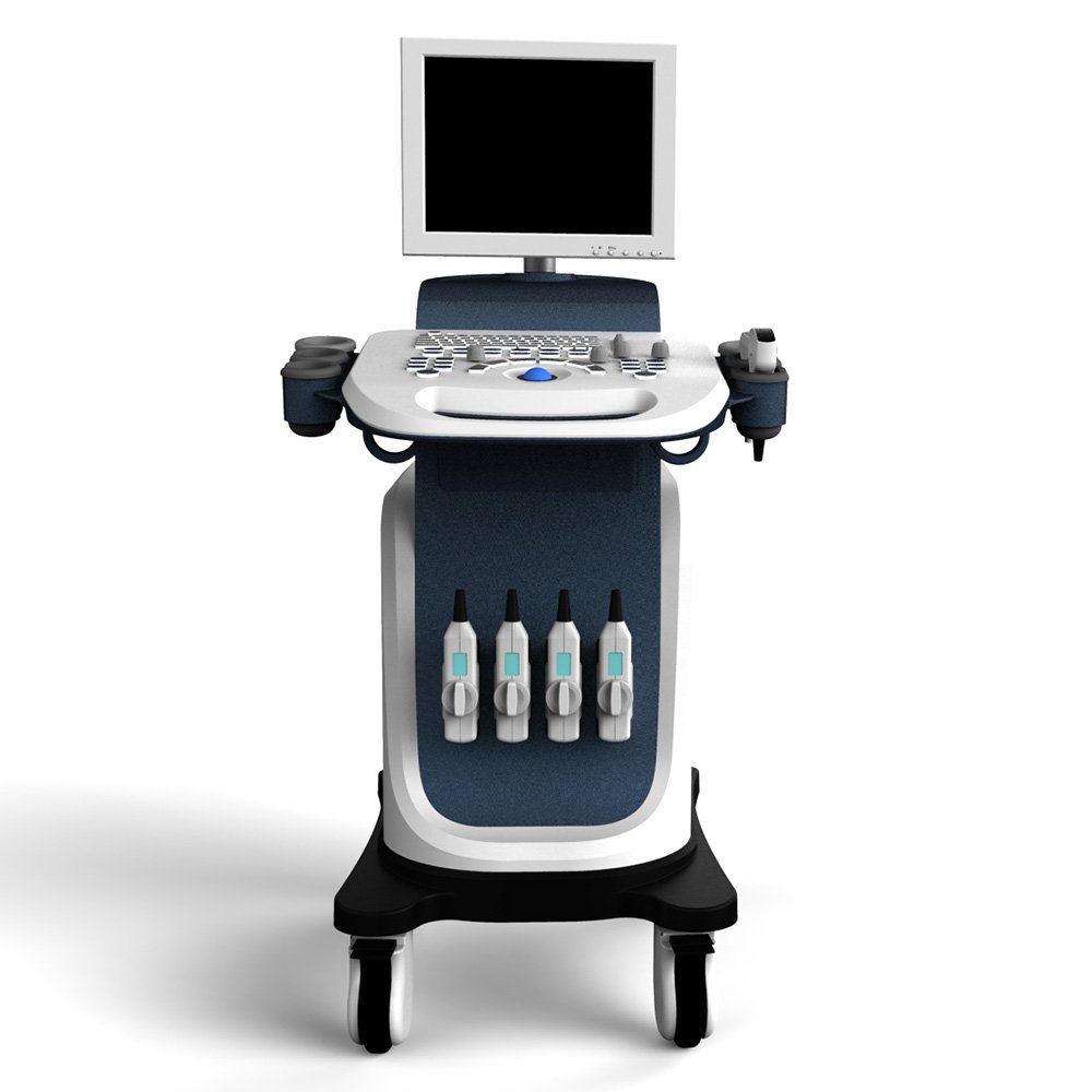New design medical ultrasound machine doppler with low price