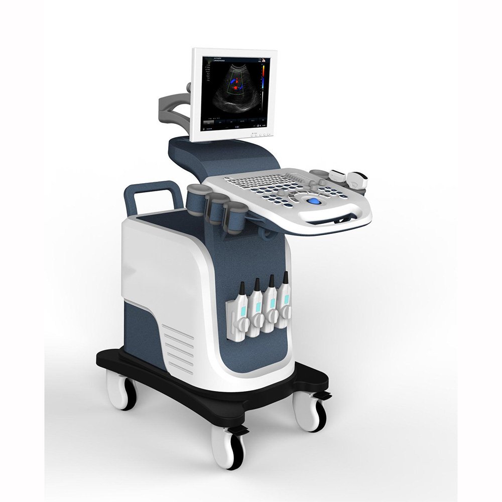 New design medical ultrasound machine doppler with low price