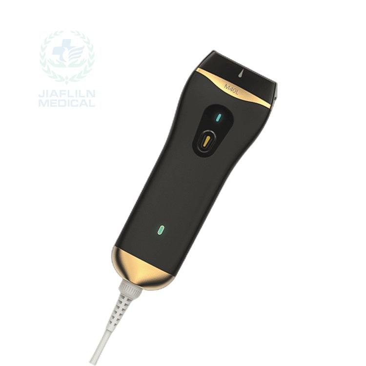 Handheld ultrasound scanner with dual-head mini color doppler handheld ultrasound probe for mobile phones and tablets