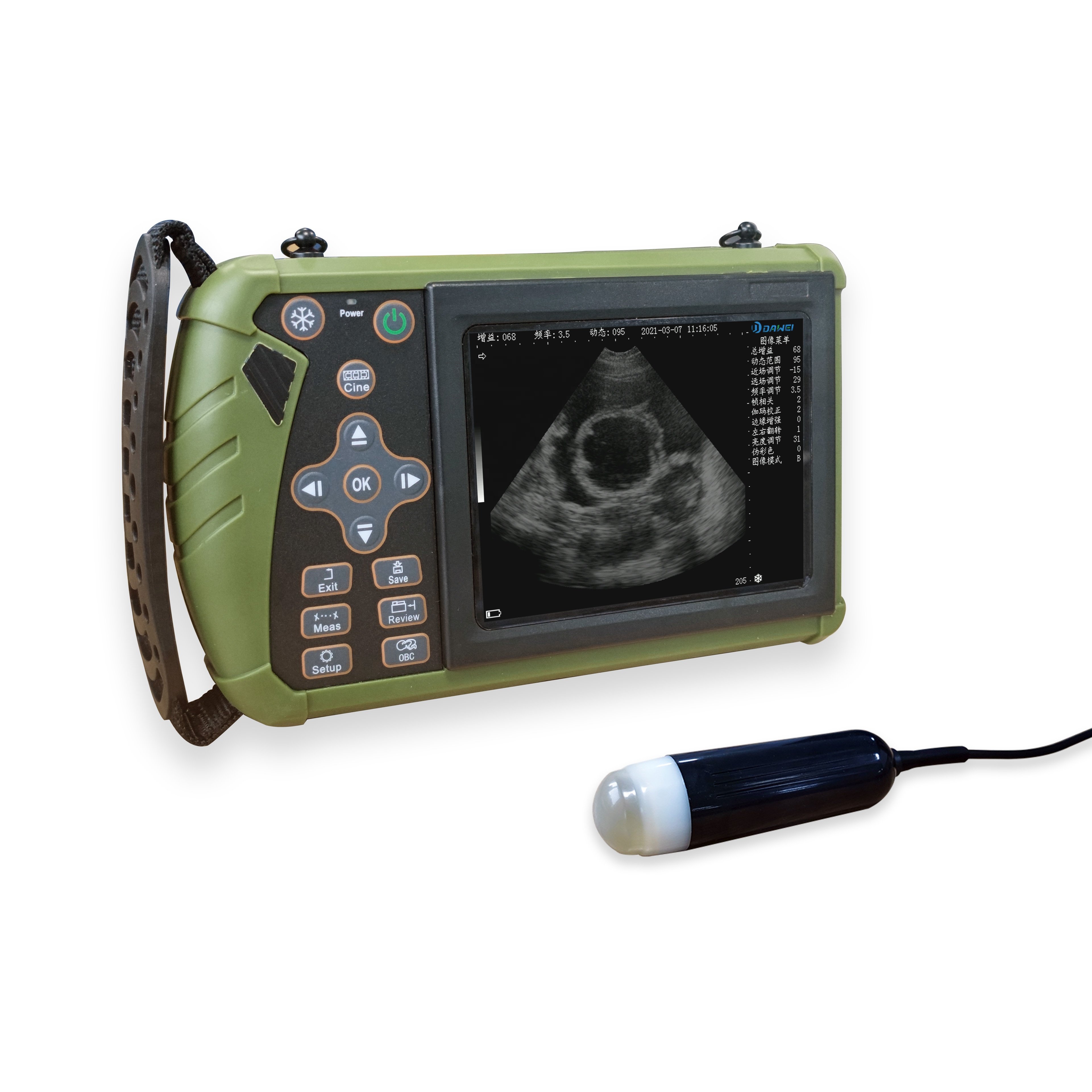 Dawei Animal Ultrasound Handheld Device Veterinary Instrument Ultrasound