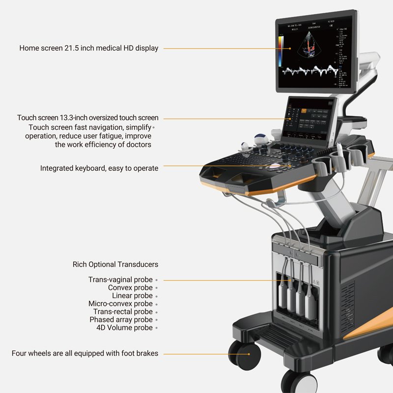 MN-Ultra8 Ultrasound Machine Medical Equipment Ultrasonic Instrument Equipment For Hospital Examinations
