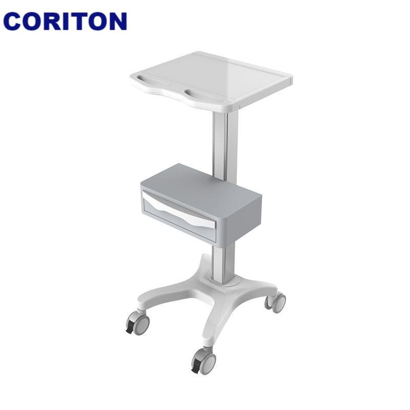 Desktop cart Medical counter top roll stand Movable ECG ultrasound bracket TR700