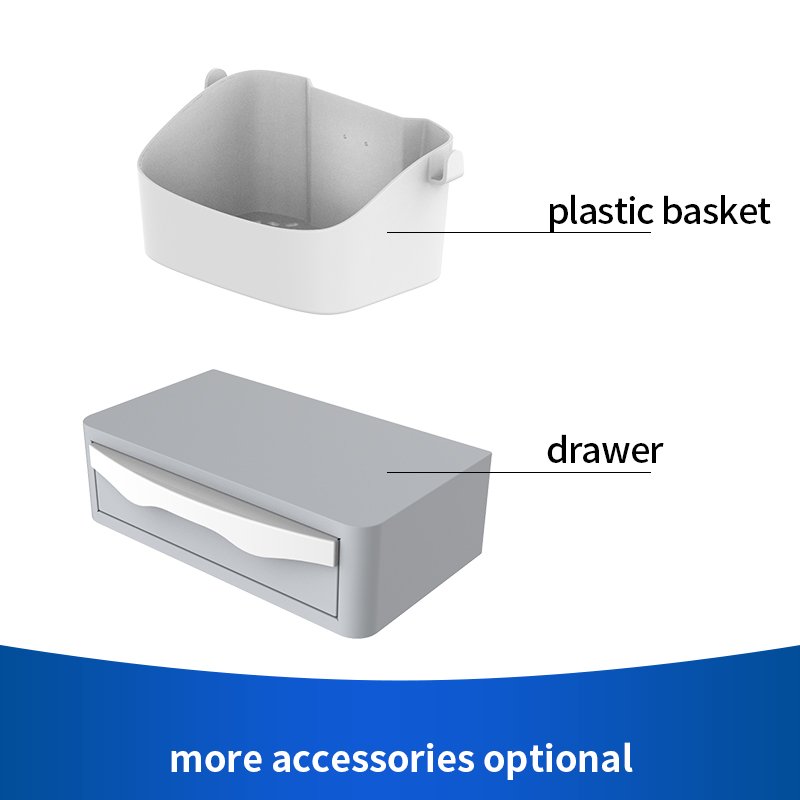 Desktop cart Medical counter top roll stand Movable ECG ultrasound bracket TR700