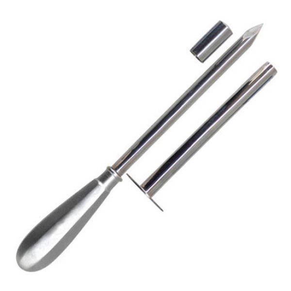 Trocar with Stainless Steel Handle Veterinary Instruments Metal Stainless Steel High Quality MAHERSI