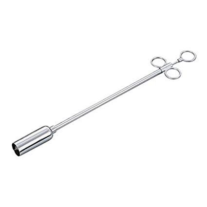 Balling Gun With Spring Clip Metal Head Brass C/P Veterinary Livestock Farmer Equipment mahersi