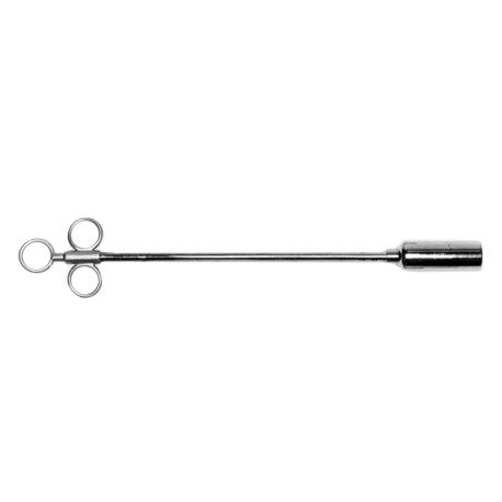 Balling Gun With Spring Clip Metal Head Brass C/P Veterinary Livestock Farmer Equipment mahersi