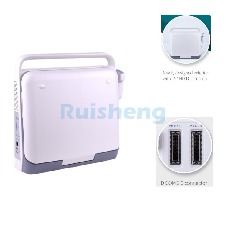 Color Doppler VET Ultrasound Scanner Medical Full Digital Ultra Sound Scan Machine ultrasonido For Animals