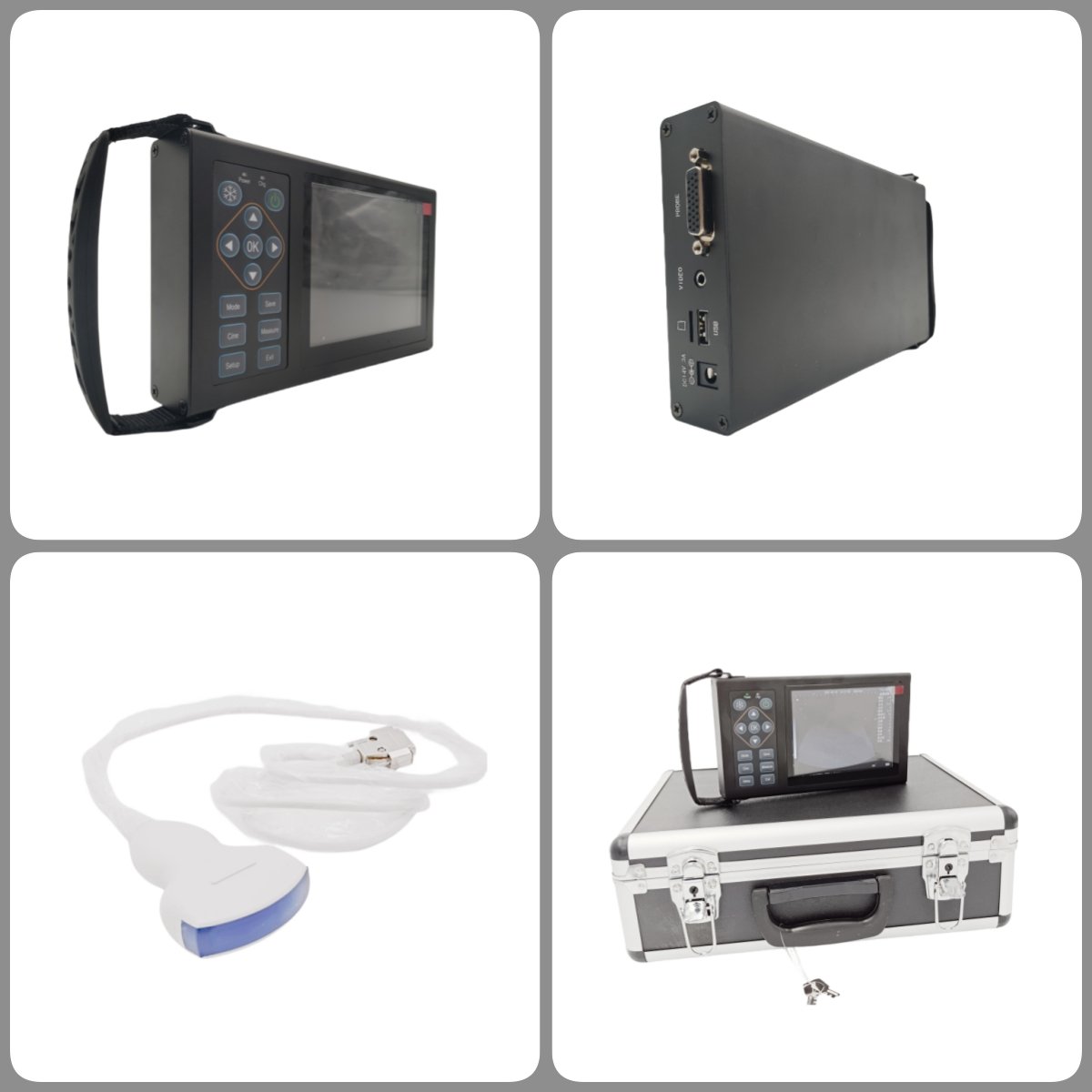 Veterinary Medical Instrument Ultrasound Portable Scanner Ultrasonic Vet Ultrasound Machine