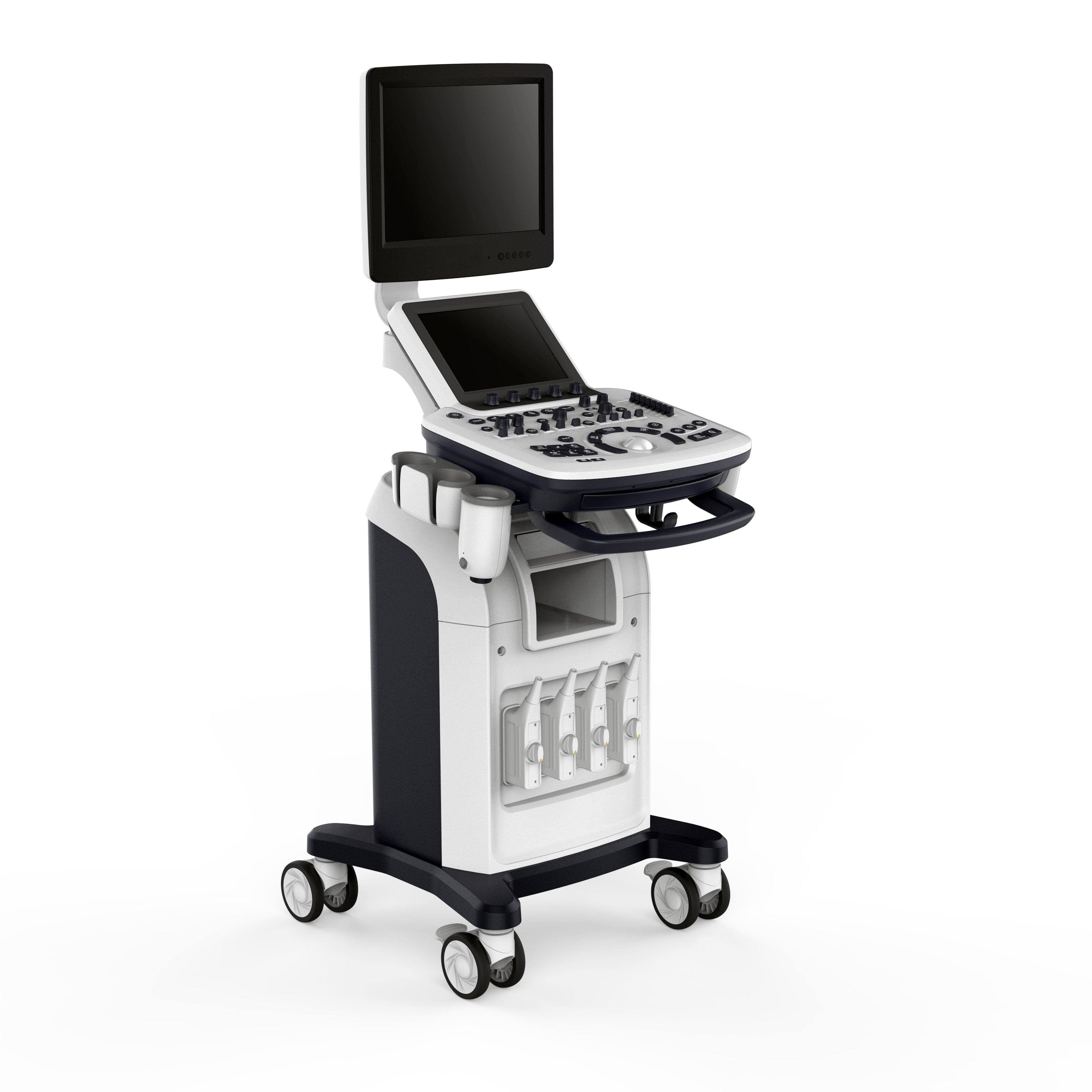 2024 3D 4D Trolley Digital Color Doppler Ultrasound Machine for Gynecology Obstetrics Cardiology With CW Elastic Imaging