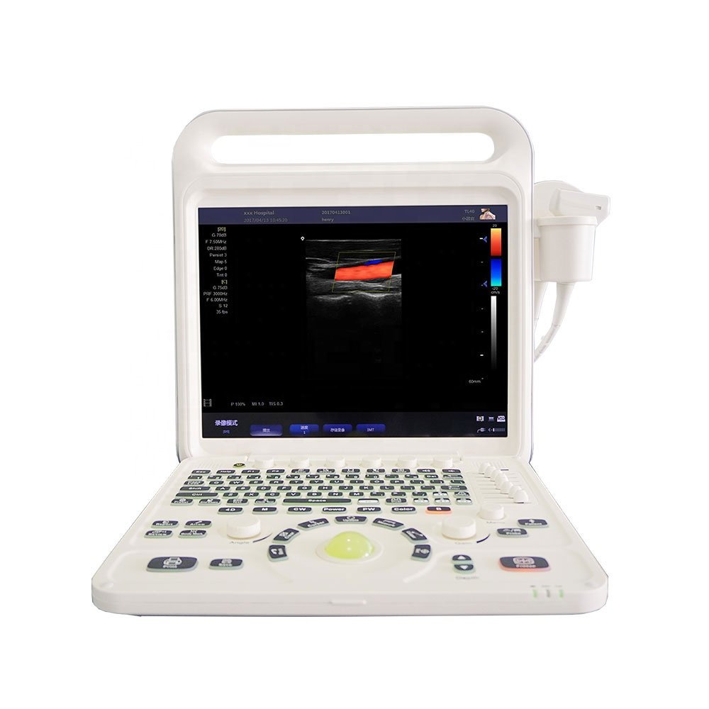 LTUB63V Medical Instruments Full Digital Color Doppler Usg Portable Vet Ultrasound Machine Animal