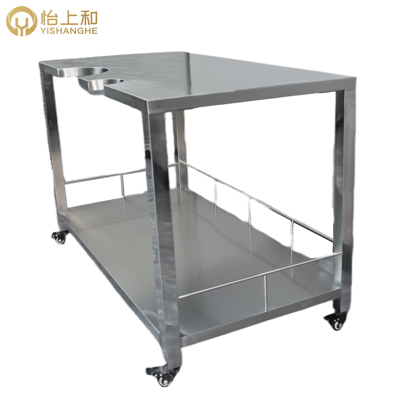 Hot sale High Quality Factory direct selling price 304 Stainless Steel Veterinary examination desk B-ultrasound diagnosis table