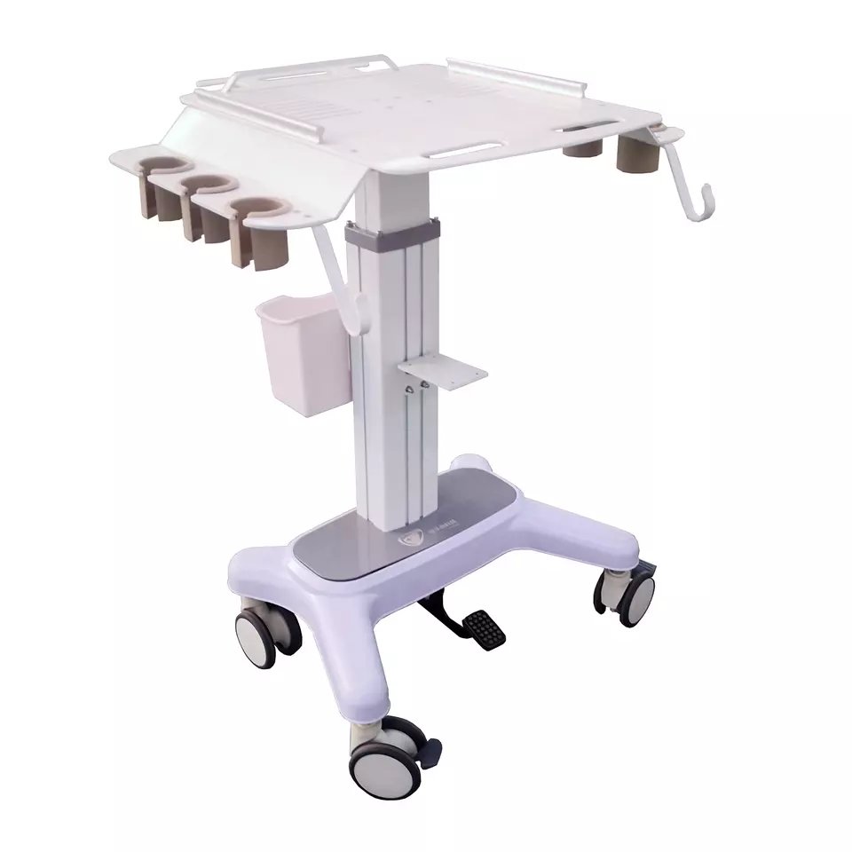 China made multi-functional medical surgical instruments ABS trolley endoscope trolley ultrasound instrument trolley