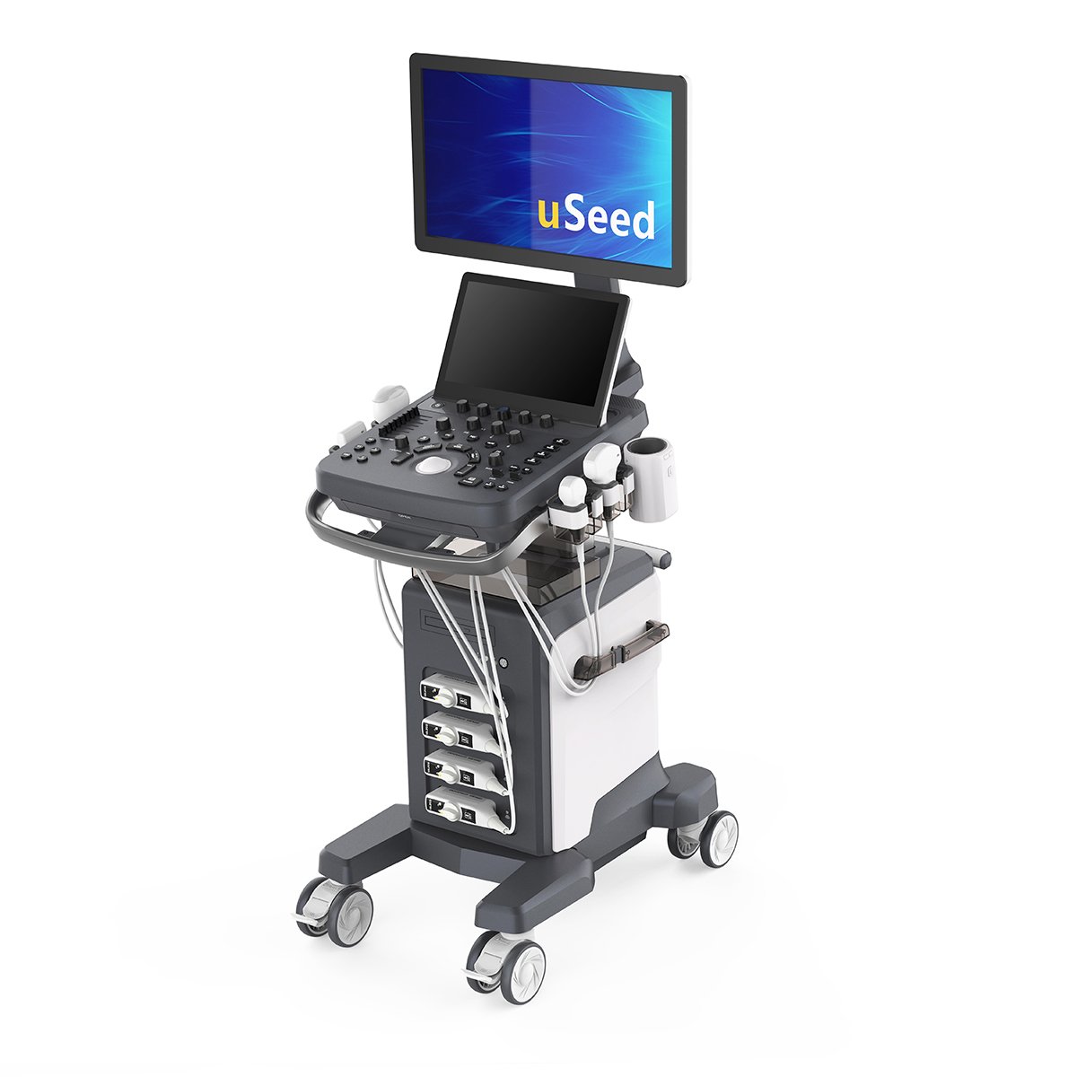Medical Ultrasound Machine Hospital Color Doppler Diagnostic 3D 4D Trolley Ultrasound Machine