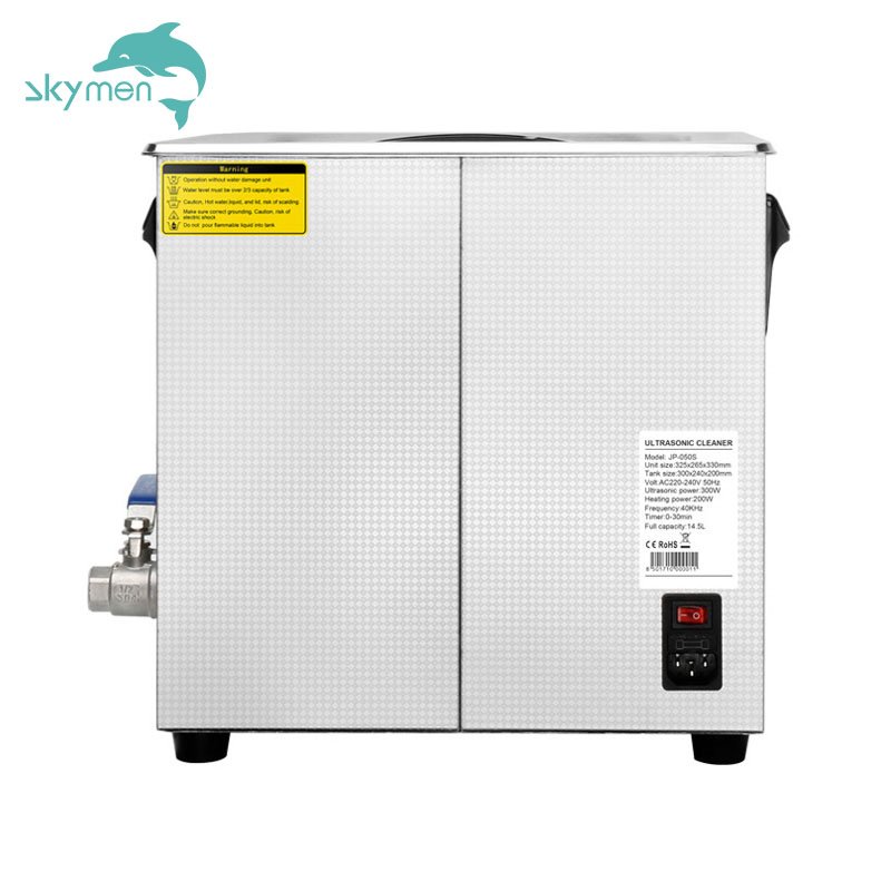 Multifunctional 14.5L Benchtop Dental Medical Ultrasonic cleaning Bath Ultrasonic cleaner 300/150W big power