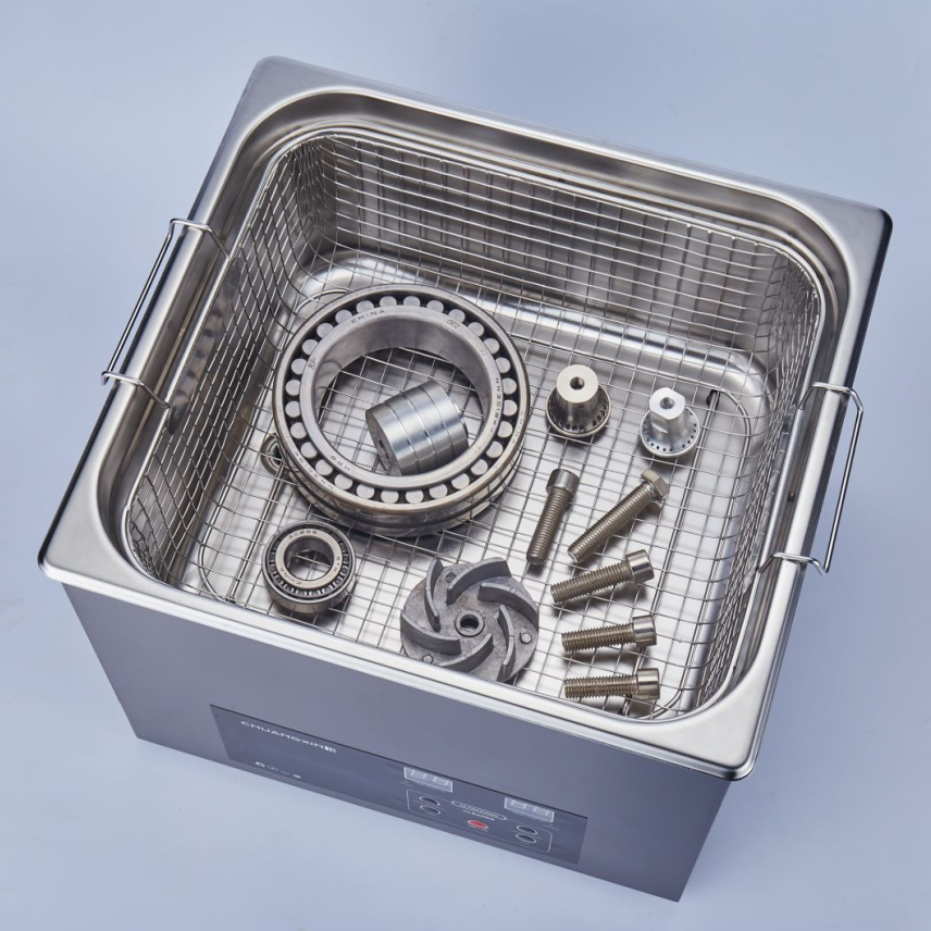 CE approved professional 15L industrial ultrasonic injector inkjet cartridge cleaner parts industry cleaning bath tank